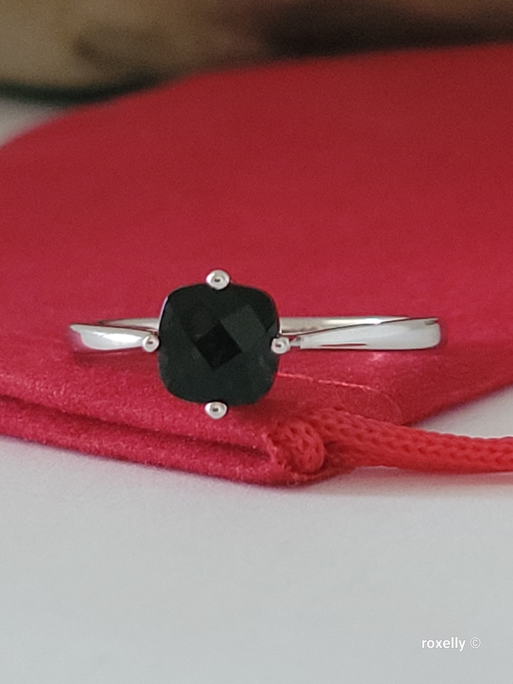 14K Solid White Gold Smoky Quartz LeVian Ring Size 7 Solid Gold 👌🎁